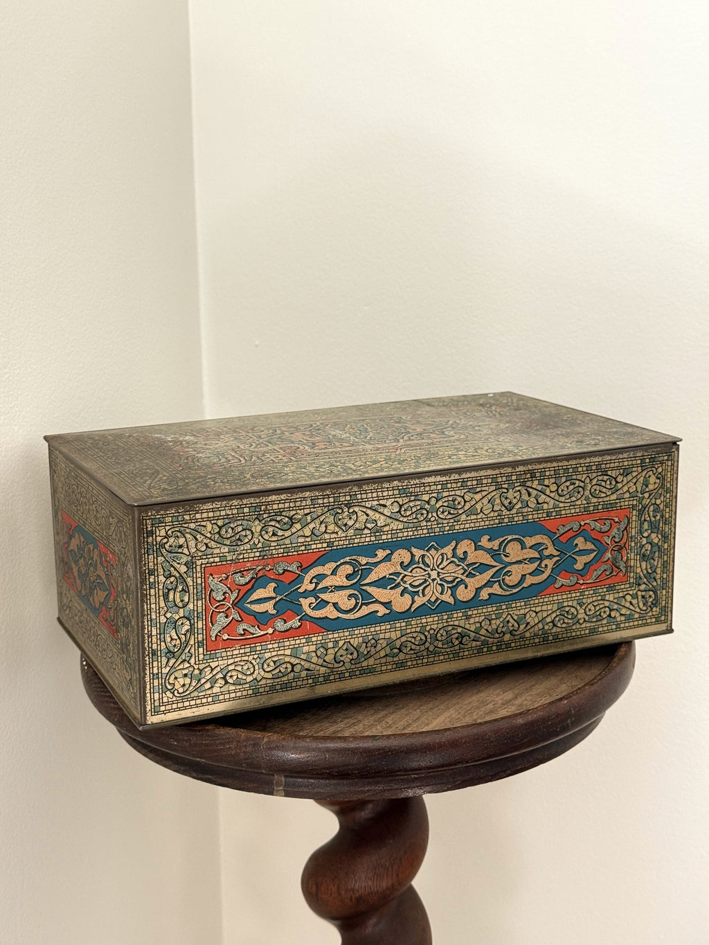 Art Deco Mosaic Tin Box